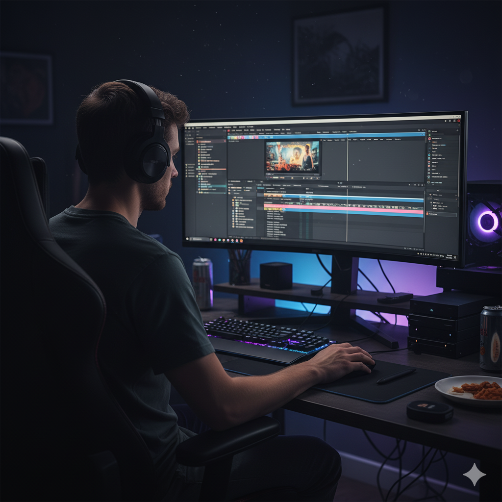 Video Editörler İçin Video Edit/Render Bilgisayarı Ne Almalıyım? (2025 Özellik Rehberi)