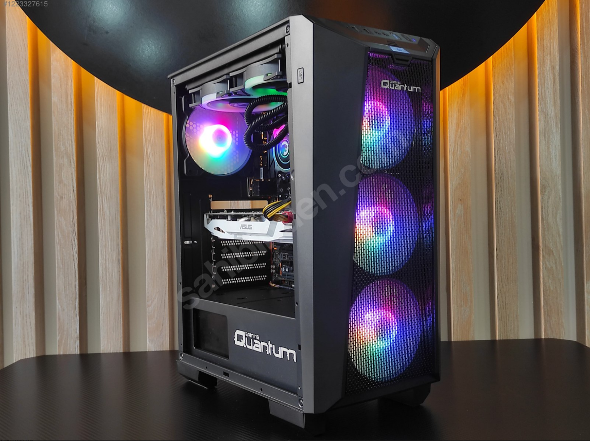 QUANTUM/GTX1060 E.K/İ5 8400 CPU/24GB RAM/SIVI SOĞUTMA/HAZIR SISTEM