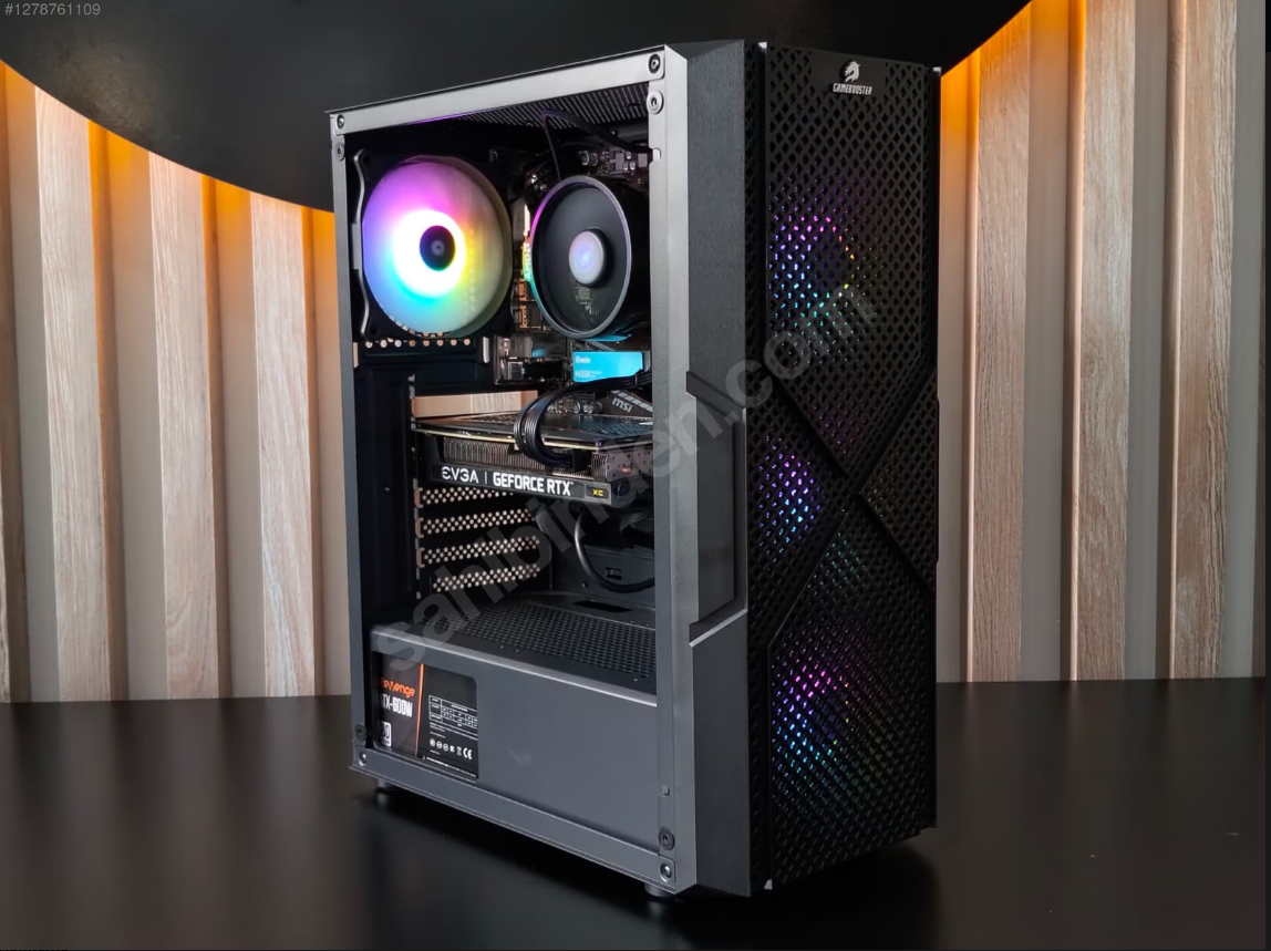 RTX 3060 12GB/RYZEN 5 5600/16GB RAM/512 GB SSD/HAZIR SİSTEM