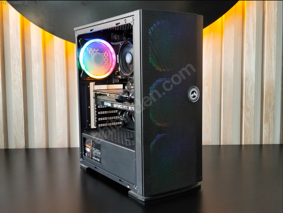 RTX3070 8GB E.K/RYZEN 5 5500/32GB RAM/512 GB SSD/HAZIR SİSTEM