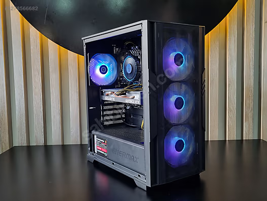 RTX 4060 E.K/ İ3 13100F/16 GB RAM/512 GB SSD/HAZIR SİSTEM