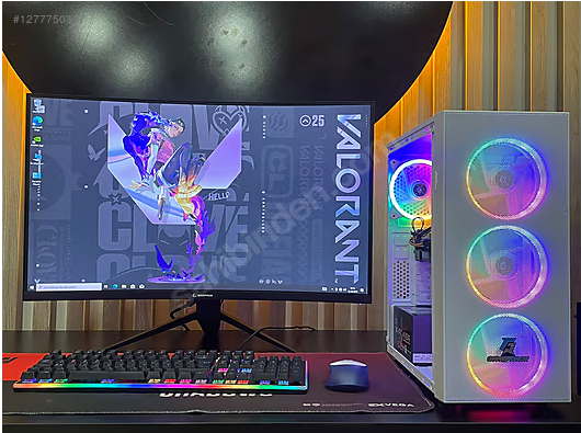 RTX3060 8GB/RYZEN 5 5500 CPU/16 GB RAM/512 GB SSD/ MONİTÖR