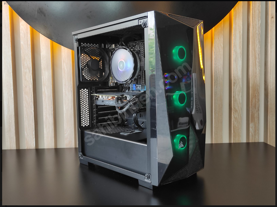 RTX 2060 E.K/RYZEN 5 3600/16 GB RAM/512GB M2 SSD/CORSAIR KASA