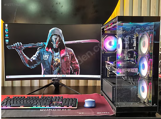 SIFIR SİSTEM/MSİ RX 6800/RYZEN 5 7500F/16GB RAM/ MONİTÖR