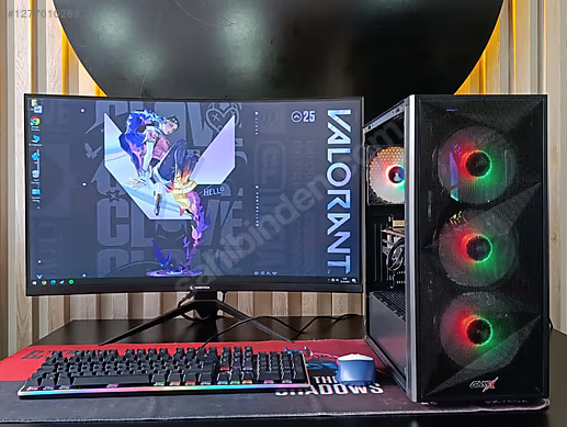 RX5600XT 6GB/İ5 13.NESİL/16 GB RAM/512 GB SSD/32MONİTÖR