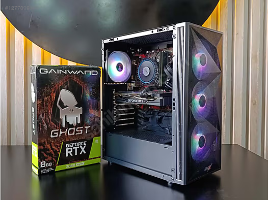 RTX2060SÜPER/İ5 12.NESİL/16 GB RAM/512 GB SSD/HAZIR SİSTEM