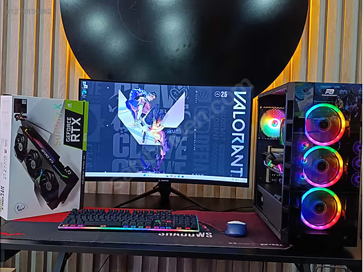 RTX3070 8GB/RYZEN 7 3800X/32 GB RAM/512 SSD/32 240hz MONITOR