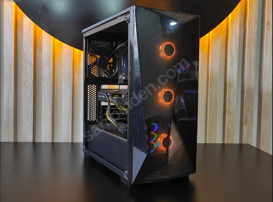 RX 5600XT 6GB/RYZEN 5 2600X CPU/16 GB DDR4 RAM/256GB SSD/HAZIR.S