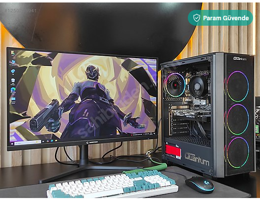 GTX1660SÜPER/RYZEN 5 4500/256 GB SSD/165HZ MONİTÖR