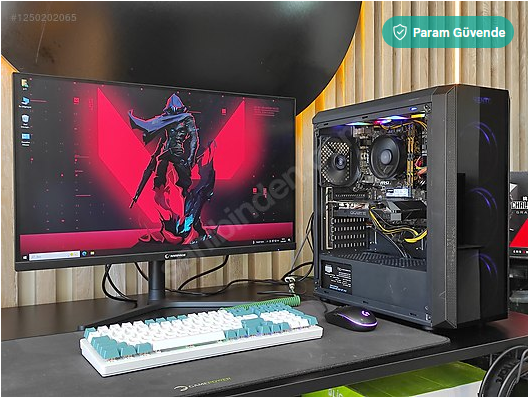 GTX1660 6GB/RYZEN 5 3500X/256 GB SSD/165HZ MONİTÖR