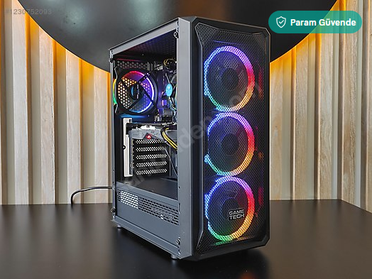 RX570 8GB E.K/İ3 9.NESİL CPU/16 GB RAM/HAZIR SİSTEM