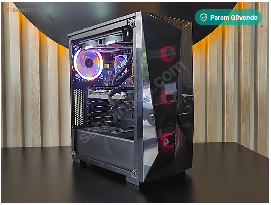 RTX2060 SUPER 8GB E.K/İ3 12.NESİL İŞLEMCİ/16GB RAM/SIVI SOĞUTMA