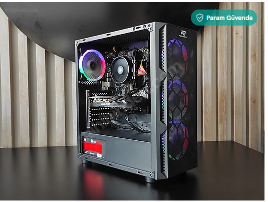 RTX 2060/RYZEN 5 3500/16 GB RAM/512 GB SSD/HAZIR SİSTEM