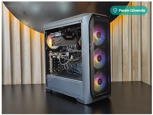 GTX1660SÜPER/RYZEN 5 2600X/16 GB RAM/512 GB SSD/ZALMANN KASA