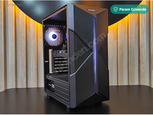 GTX1050 Tİ 4GB/İ5 İŞLEMCİ/16 GB RAM/256 SSD/HAZIR SISTEM