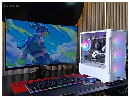 RTX3070 8GB E.K/RYZEN 5 5600X/16 GB RAM/32 240HZ MONİTÖR