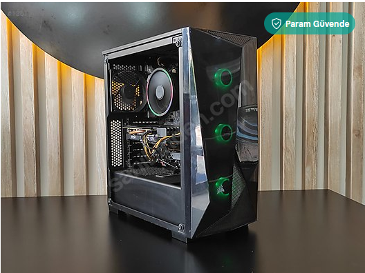 GTX1660 6GB E.K/İ5 9400F CPU/16 GB RAM/512GB SSD/PC STORE