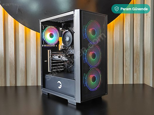 RX6500XT 4GB E.K/RYZEN 5 5500/16 GB RAM/512GB M2 SSD/PC STORE