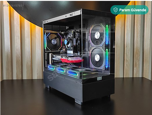 RTX3050 6GB E.K/İ5 10400F CPU/16GB RAM/512 GB SSD/AKVARYUM