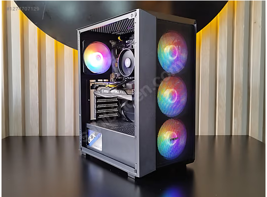 MSİ RTX 3060Tİ/RYZEN 7 3700X/16GB RAM/512GB SSD/PC STORE