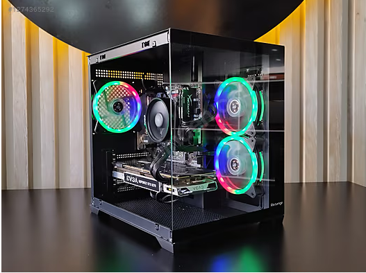 GTX1070 8GB E.K/RYZEN 5 İŞLEMCİ/16GB RAM/AKVARYUM KASA