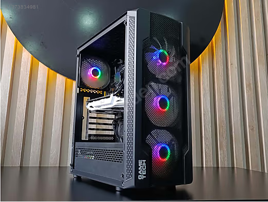 GTX1060 E.K/İ3 9100F CPU/16 GB RAM/256GB SSD/HAZIR SİSTEM