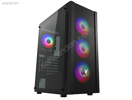 VENTO VG20A Tempered Glass USB 3.0 Mesh Rgb Atx Mid Tower Kasa