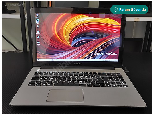 CASPER NIRVANA/İ3 4005 İŞLEMCİ/4 GB RAM/256 GB SSD