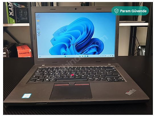 LENOVO THİNKPAD / İ5 6.NESİL / 8 GB RAM / 256 GB SSD