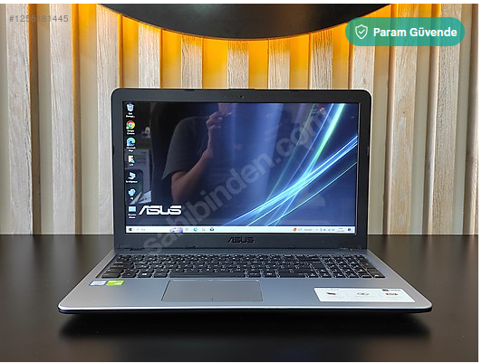 ASUS LAPTOP/İ5 İŞLEMCİ/8 GB RAM/128 GB SSD/MX110 2GB E.K