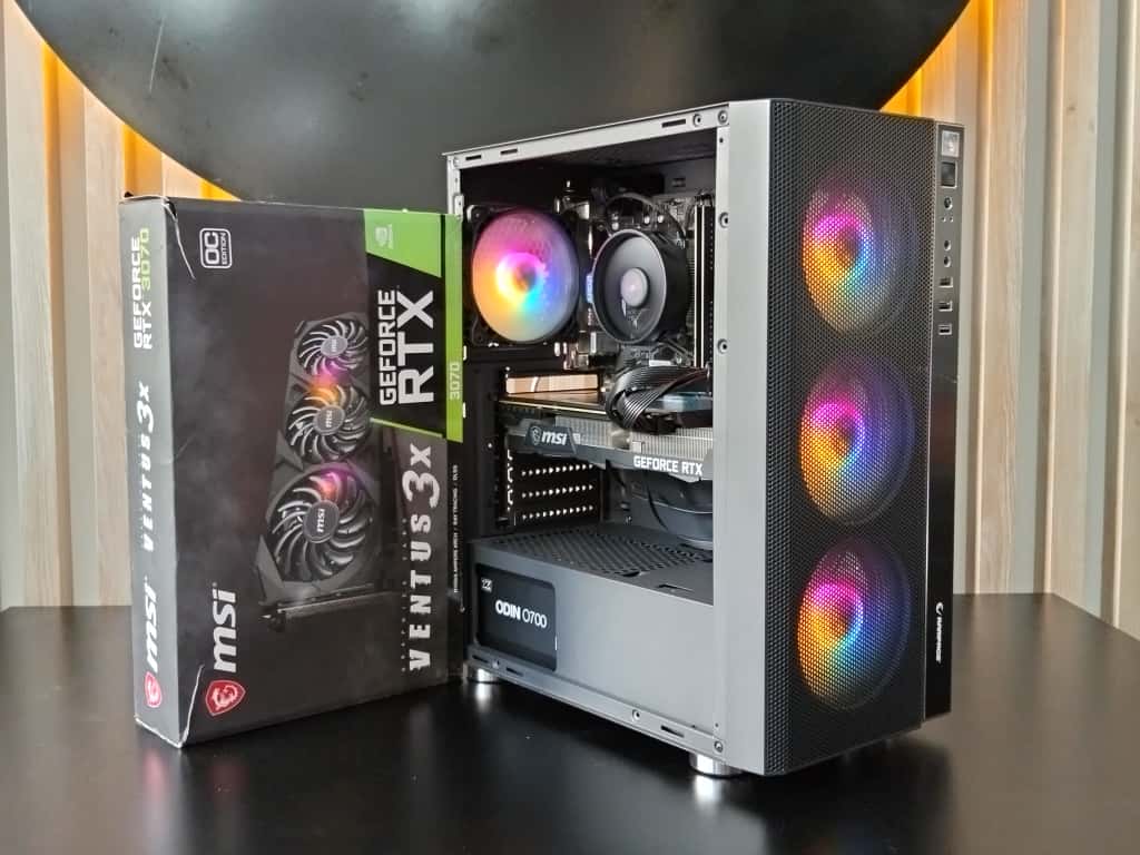 RTX3070 8GB E.K/RYZEN 5 5600/32GB RAM/PC STORE