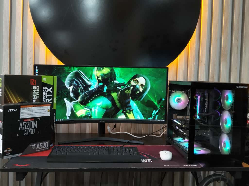 RTX3070 E.K/RYZEN 5 5600X/16 GB RAM/512GB SSD/165HZ MONİTÖR