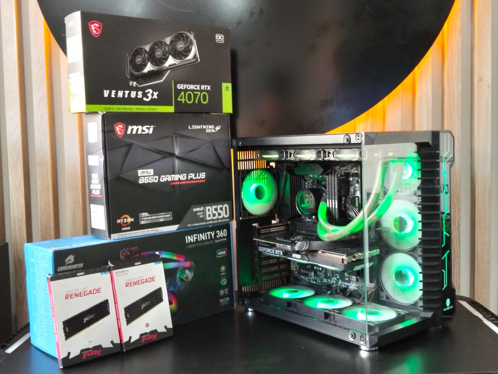 RTX4070 E.K/RYZEN 9 5900X CPU/64GB RAM/2TB M2 SSD/HAZIR SİSTEM