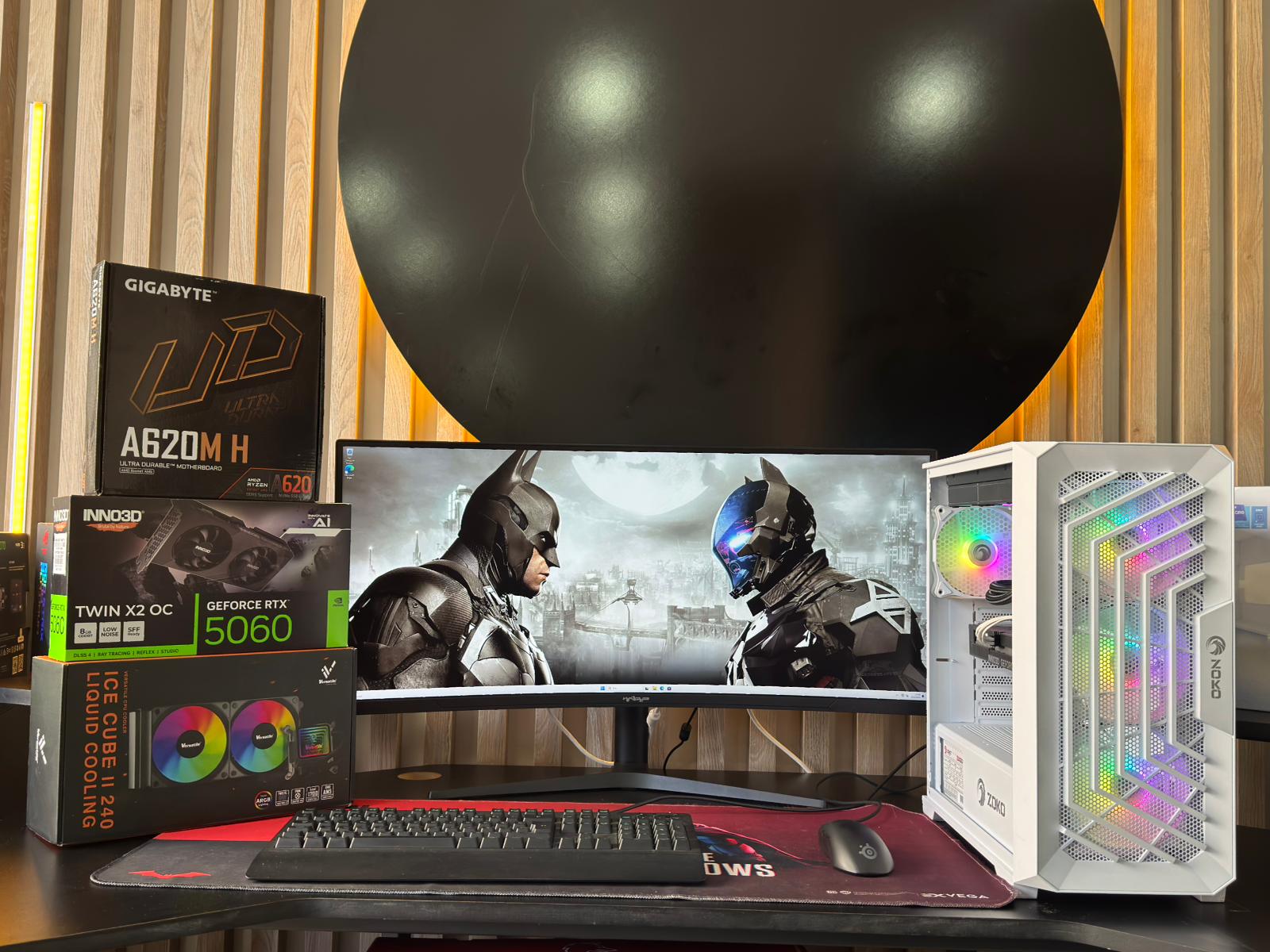 İNNO3D RTX 5060/RYZEN 5 7500F/16GB RAM/512 M2 165HZ MONİTÖR