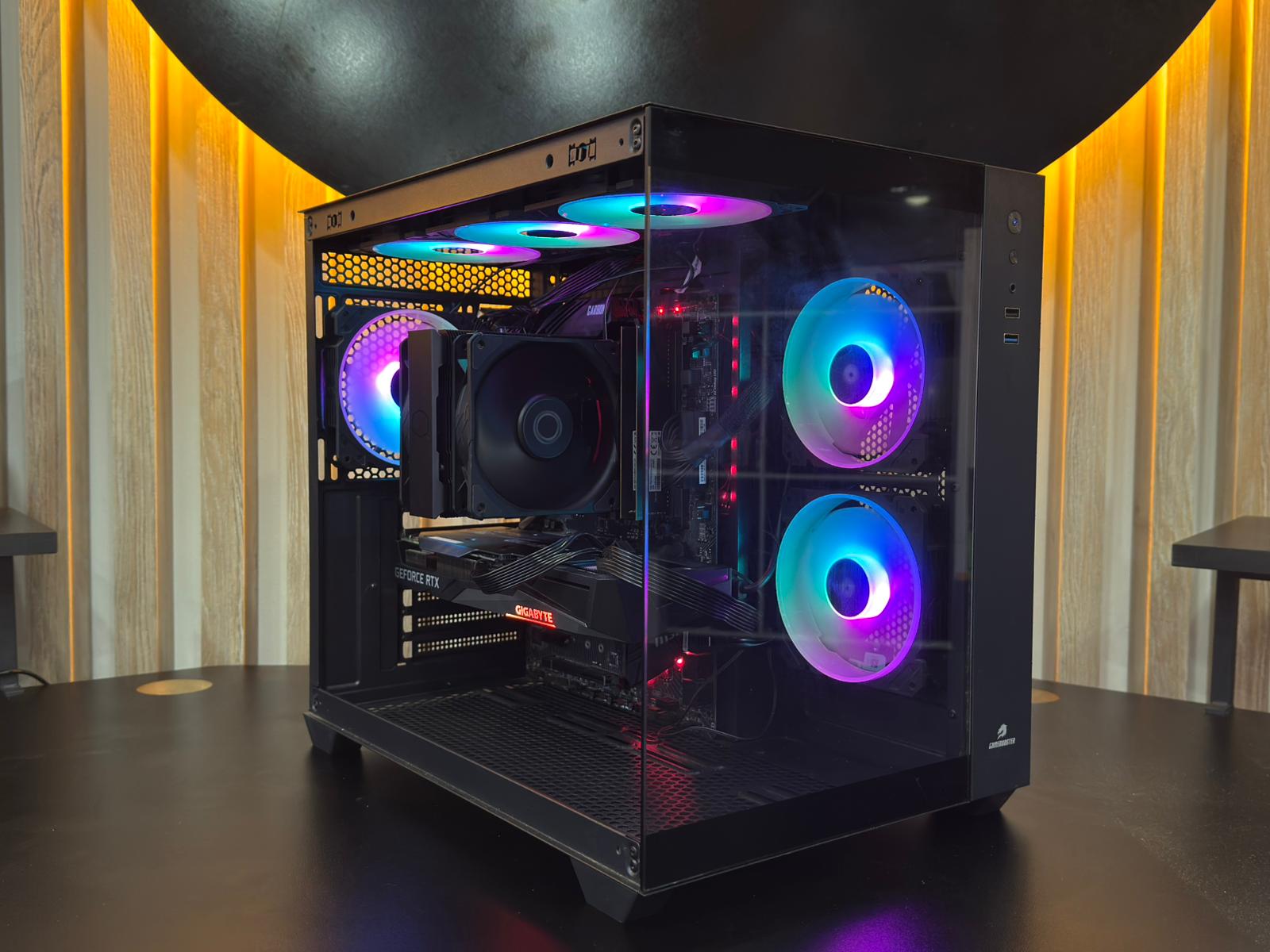 RTX3060 Tİ E.K/RYZEN 7 5700X CPU/16GB RAM/256 M2+1TB HDD/AKVARYUM KASA