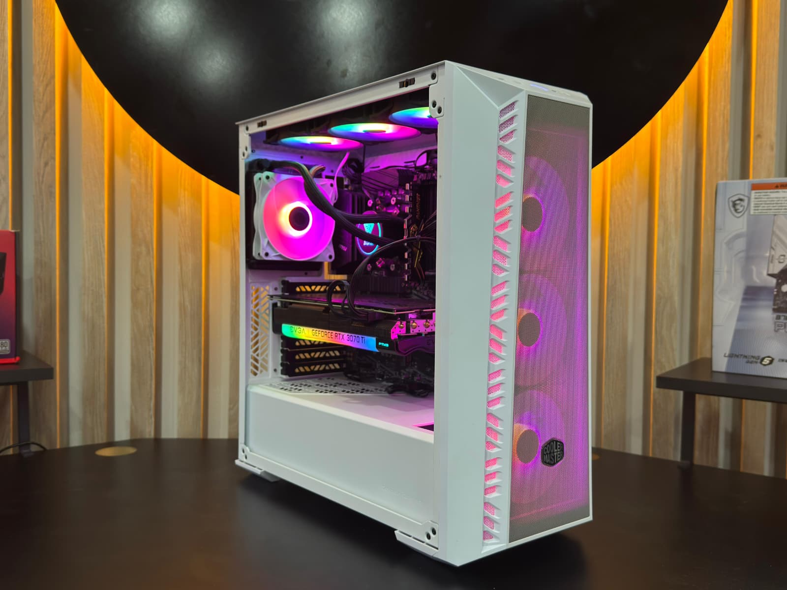 RTX3070 Tİ E.K/RYZEN 7 5700X CPU/16GB RAM/1 TB SSD/COOLER MASTER