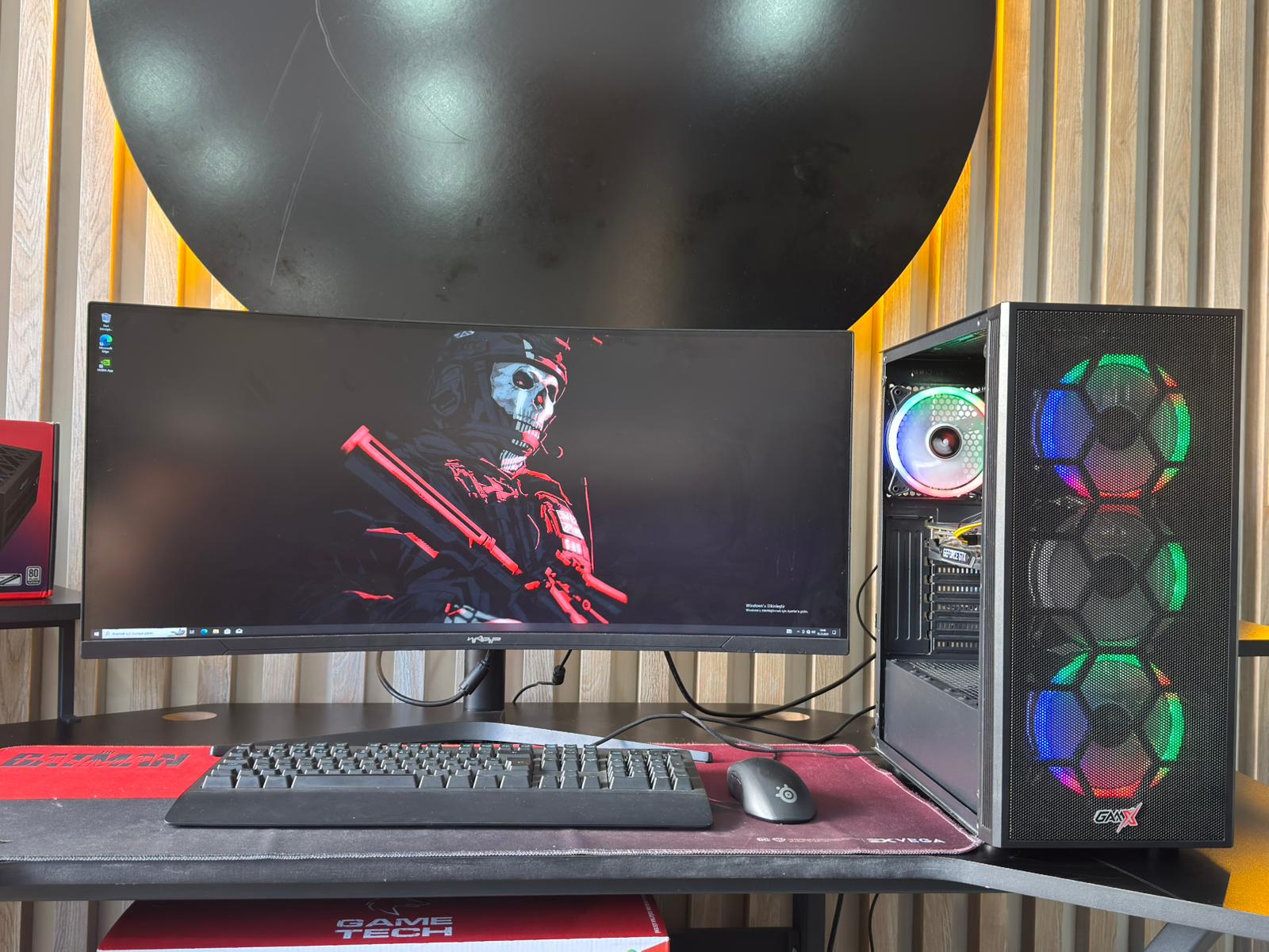 GTX1660 SUPER/İ5 10400F/16 GB RAM/512 GB M2/144HZ MONİTÖR