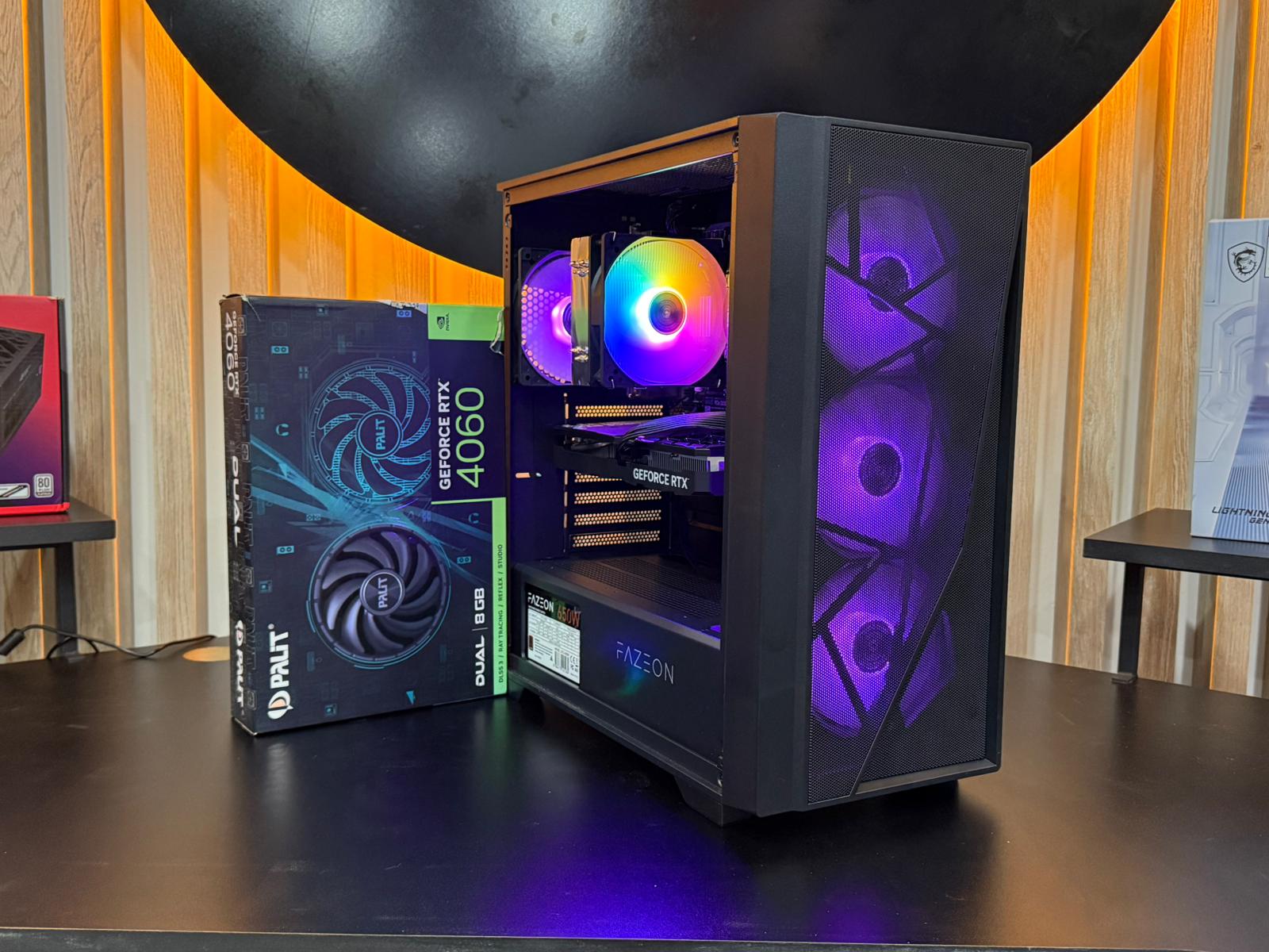 RTX4060 E.K/RYZEN 7 5700 CPU/16GB RAM/512GB SSD/SIFIR SİSTEM