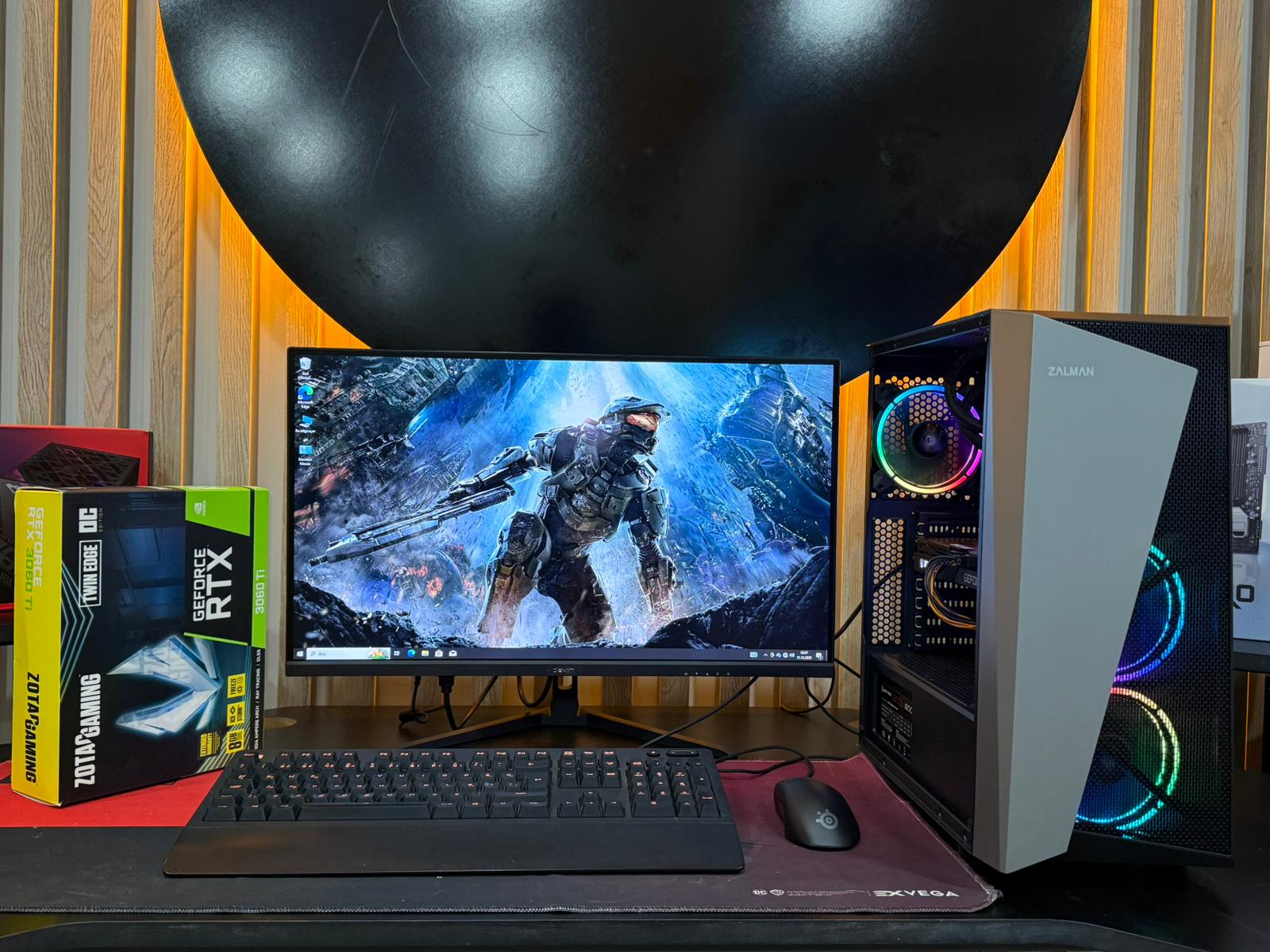 RTX3060 Tİ E.K/RYZEN 7 5700X CPU/16GB RAM/512GBSSD/144HZ MONİTÖR