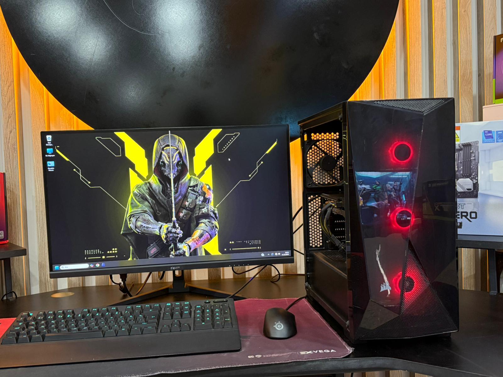 RTX 2060 E.K/İ5 10400F CPU/16 GB RAM/512GB M2/27 " 144HZ 