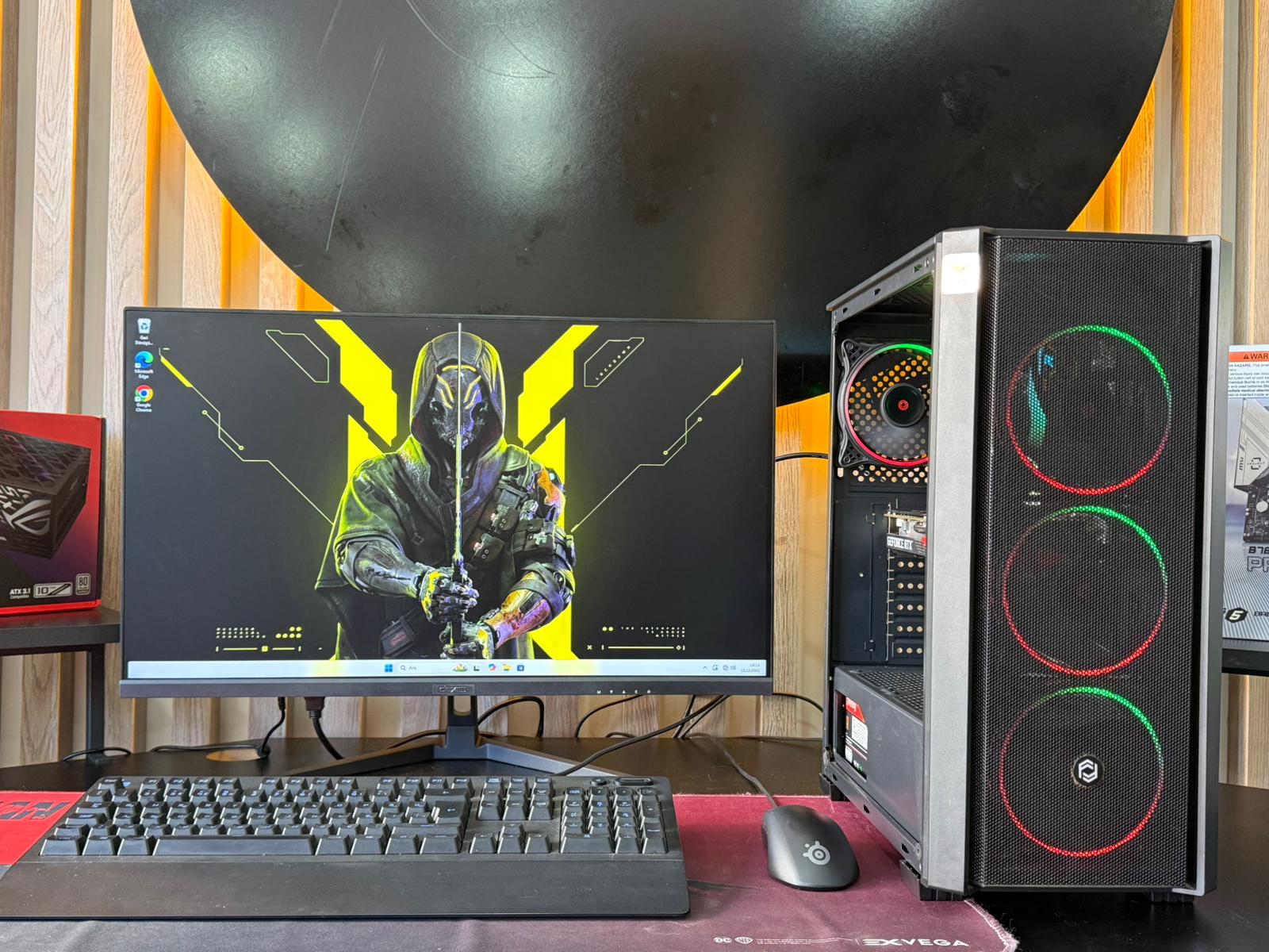 RTX 3050 E.K/RYZEN 5 3600/16 GB RAM/512GB  SSD/144 HZ