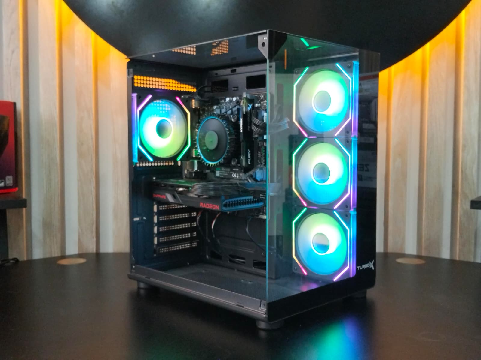 RX6500XT 4GB/İ3 13.NESİL CPU/16 GB RAM/512 GB SSD/AKVARYUM KASA