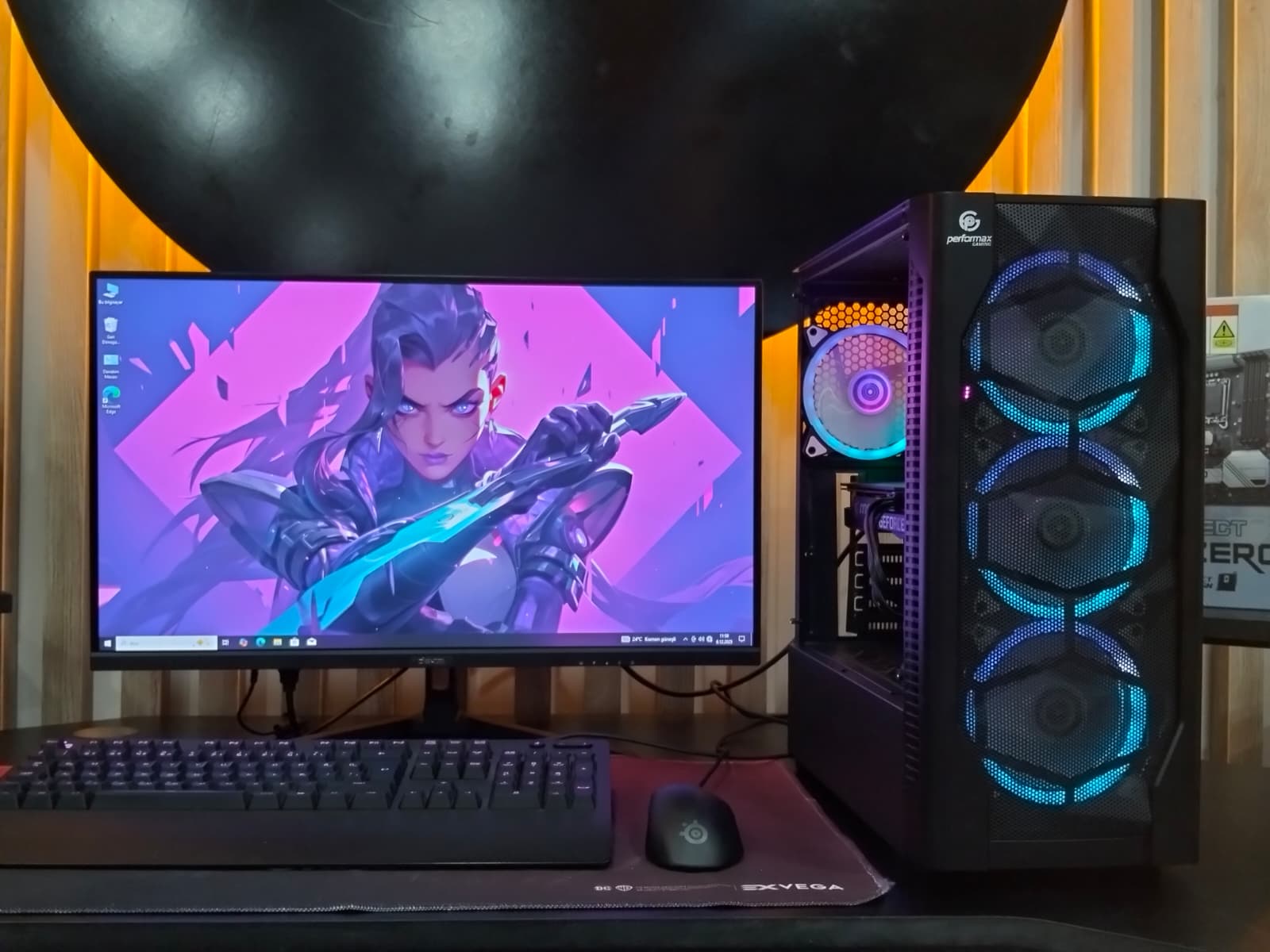 RTX3050 8GB/İ5 10400F/16 GB RAM/256 GB M2/165HZ MONİTÖR-2