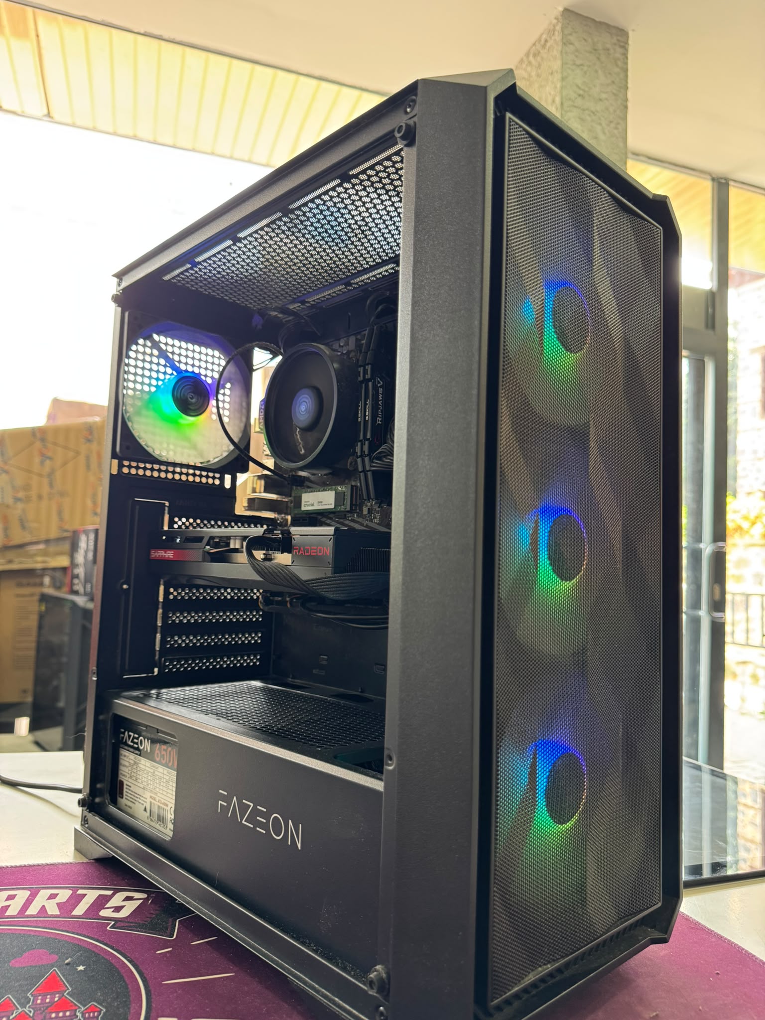 RX7600 8GB E.K/RYZEN 5 5500/16GB RAM/500GB SSD